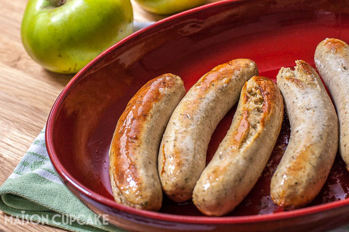 Bratwurst Toad in the Hole Bramley Apple Week - 2