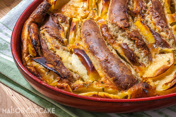 Bratwurst Toad in the Hole Bramley Apple Week - 5