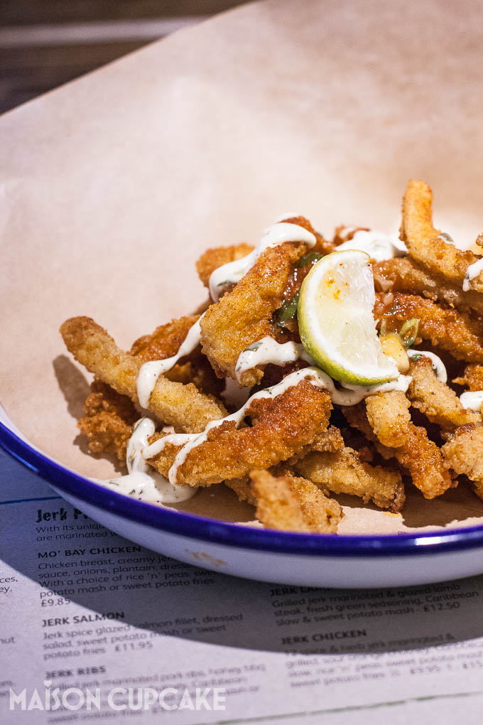 Turtle Bay Walthamstow starters fried squid