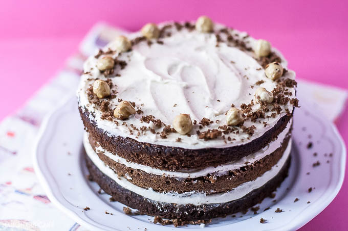 Chocolate Chestnut Layer Cake - 4