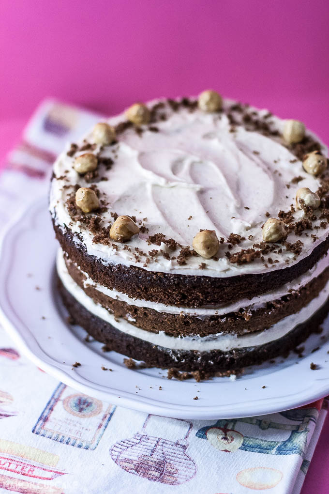 Chocolate Chestnut Layer Cake - 5