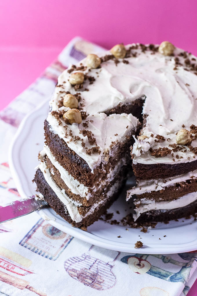 Chocolate Chestnut Layer Cake - 6