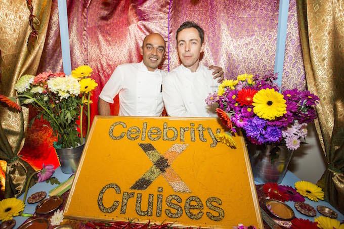 Celebrity Cruises has partnered with Great British Chefs and the iconic Everyman Cinemas to launch a 2 day immersive screening experience of “The Hundred-Foot Journey” which sees Helen Mirren shine on screen as the cultures of India and France meet over a shared love of food. During each evening, specially-themed dishes will be created by two of London’s leading Michelin-starred chefs Pascal Aussignac (Club Gascon) and Alfred Prasad (formerly Executive Chef at Tamarind) on an exclusive two-night run from April 21st-22nd 2015 at Everyman Screen on the Green, Islington. The partnership has been formed to highlight Celebrity Cruises’ award winning cuisine on-board their 11 ships which draws inspiration from destinations it visits across seven continents. Silver Screen Cuisine is part of an on-going partnership with Great British Chefs, the award-winning digital publisher that champions over 100 of the top UK chefs with stunning imagery, recipes and how-to guides. Screen on the Green is a unique Everyman Cinema location that will bring The Hundred-Foot Journey to life through a truly immersive experience. These three brands are tied together by their relentless passion for food and drink that transports people on a journey to different destinations through their taste buds; embodying the cultures that are brought to life through the variety of flavours. Silver Screen Cuisine will launch with a press and VIP preview event on 21st April which members of the public will also be attending. The chefs Pascal and Alfred will be in attendance at the preview night for media interviews as well as spokespeople from Celebrity Cruises, Everyman and GBC who will be available for commentary www.tomdymond.co.uk 00447825740400 ©Tom Dymond Not for use with out permission. Mandatory Credit - Tom Dymond