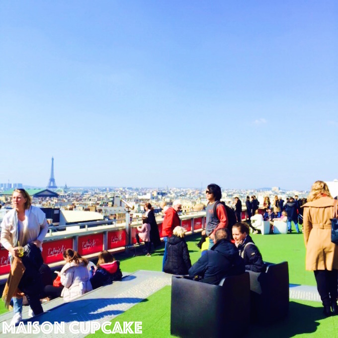 Galeries Lafayette roof top terrace Paris