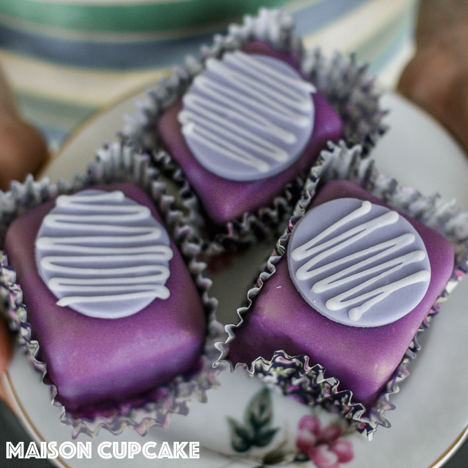 Perfect fondant fancies with fondant icing recipe