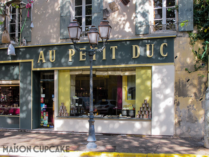 Au Petit Duc shop St Remy de Provence