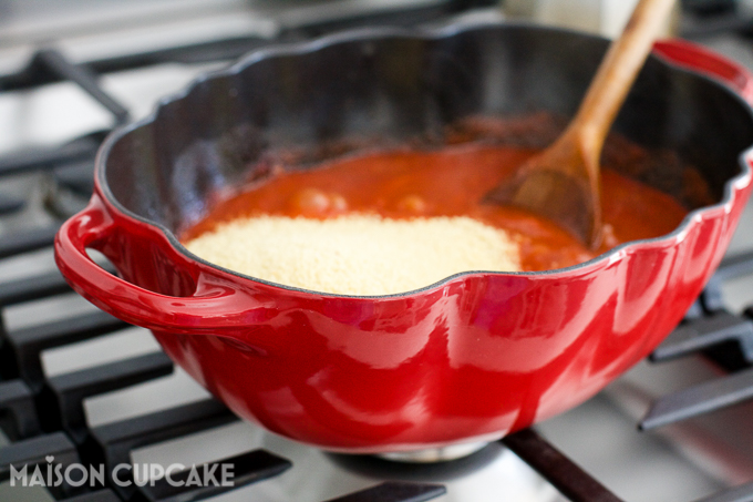 Staub cocotte cooking