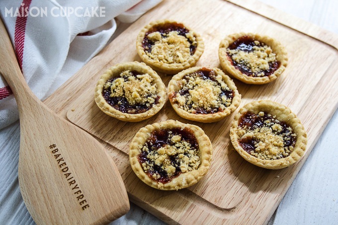 Bake Dairy Free Jam Tarts Vegan Pastry