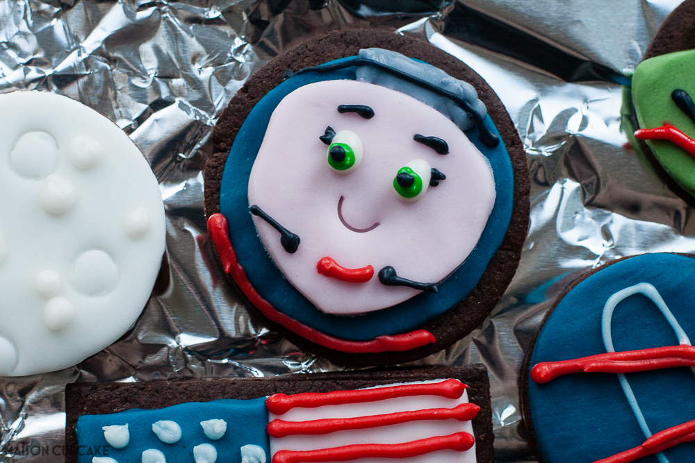 Space party cookies Capture the Flag Movie