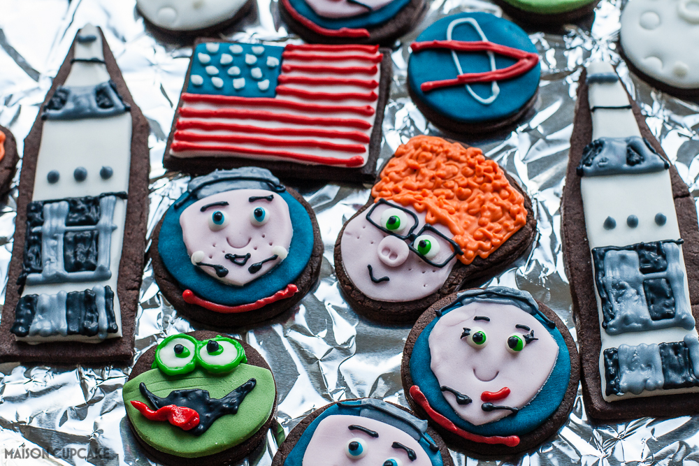 Space party cookies Capture the Flag Movie