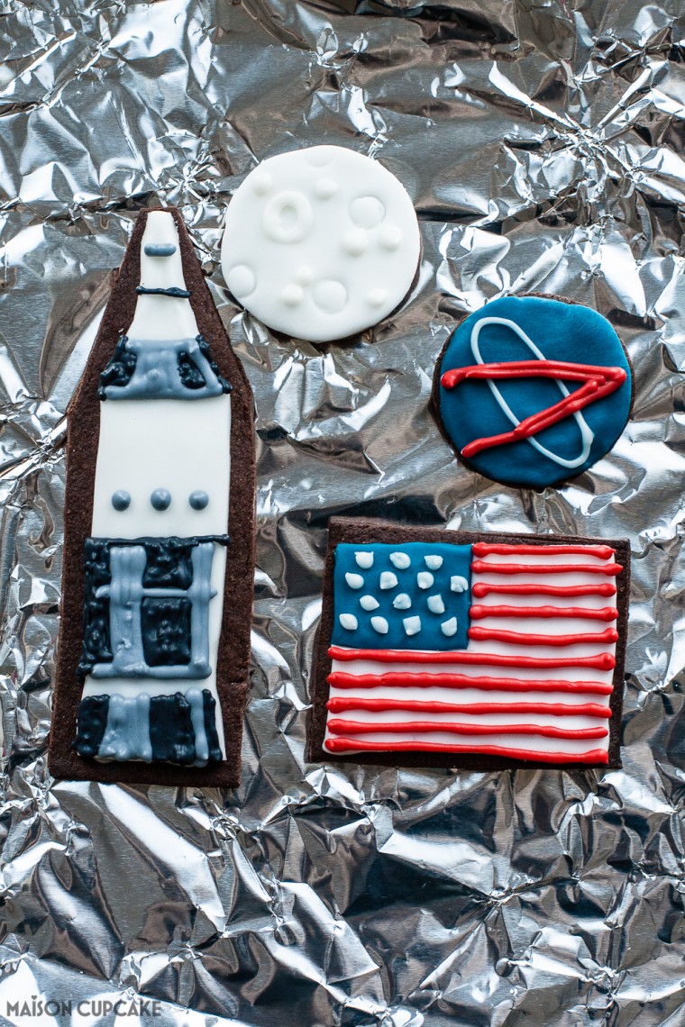 Space party cookies Capture the Flag Movie