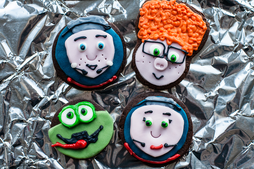 Space party cookies Capture the Flag Movie