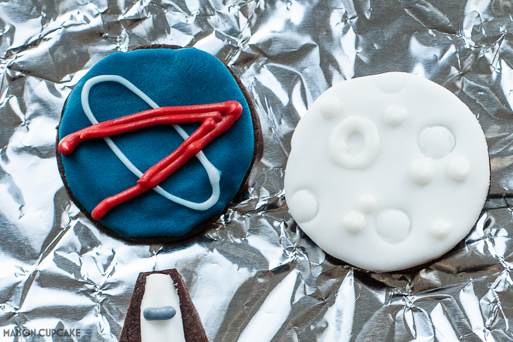 Space party cookies Capture the Flag Movie