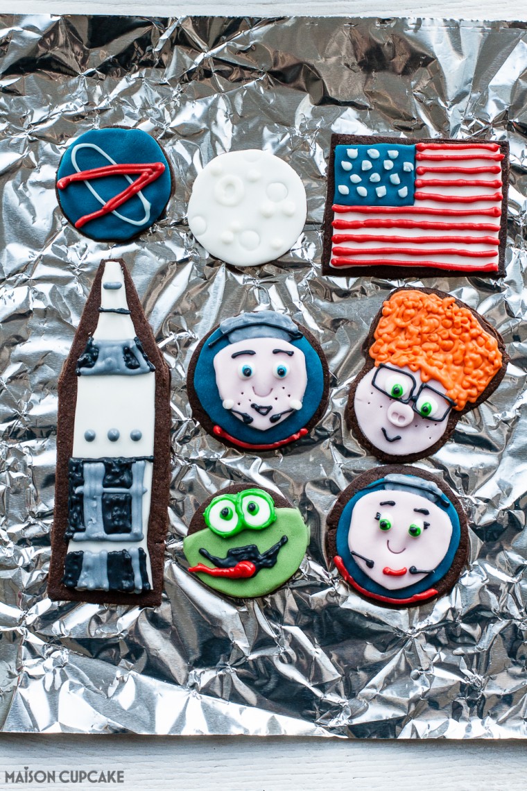 Space party cookies Capture the Flag Movie