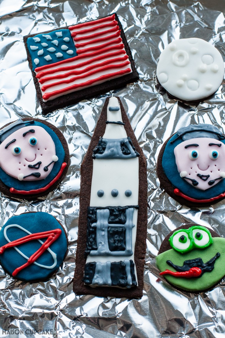 Space party cookies Capture the Flag Movie