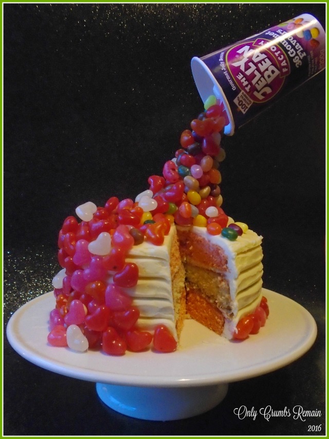 Jelly Bean Pouring Cake