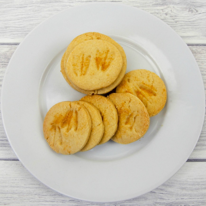 Dinosaur Footprint Shortbread