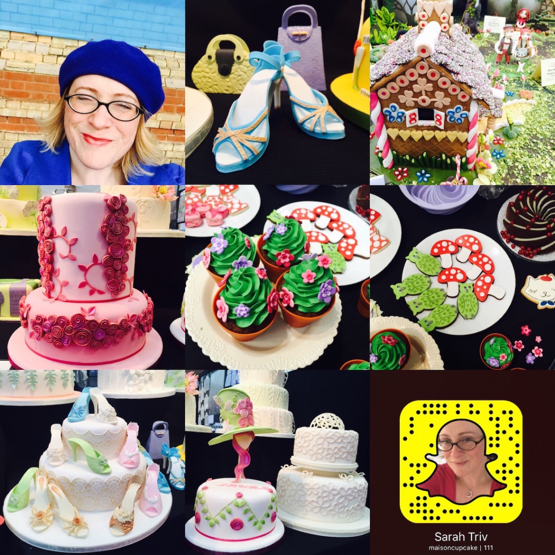 Cake International highlights on Snapchat with Maison Cupcake