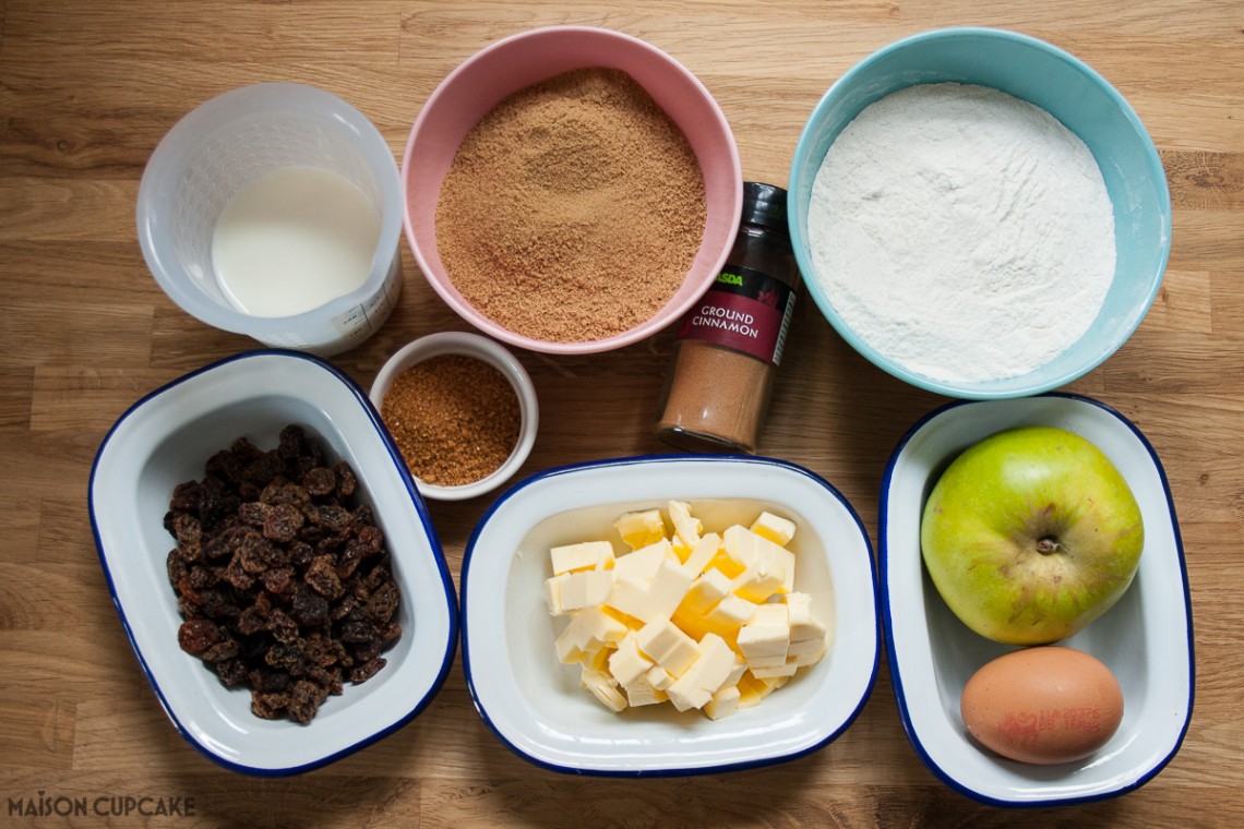 Dorset Apple Cake - ingredients