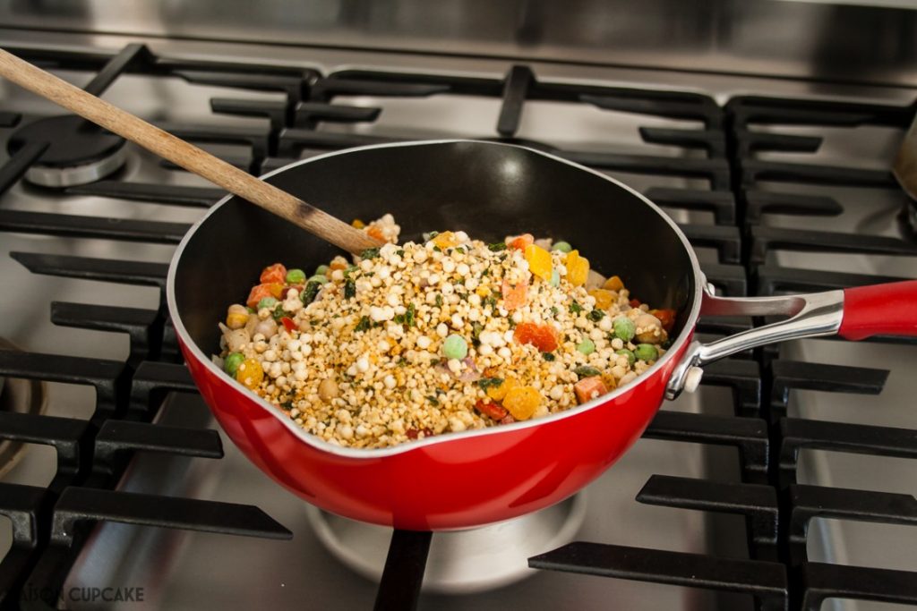 Frozen couscous from Iceland