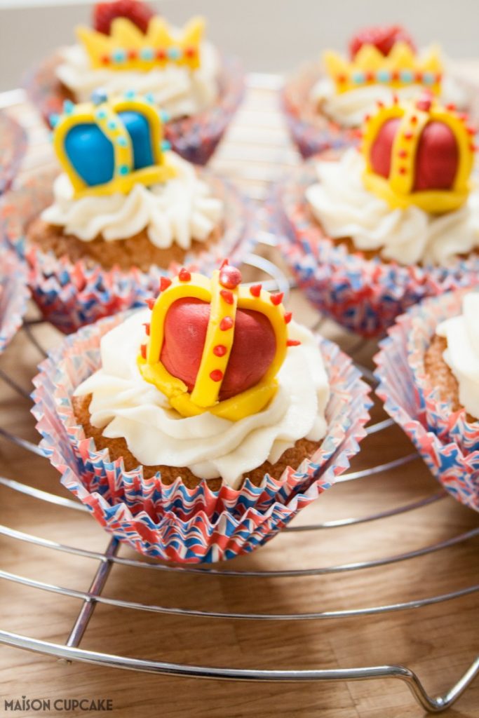 Queen's Birthday Cupcakes