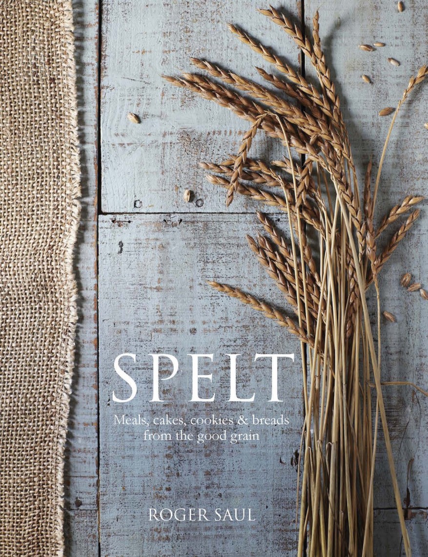 Spelt cookbook cover by Roger Saul of Sharpham Park