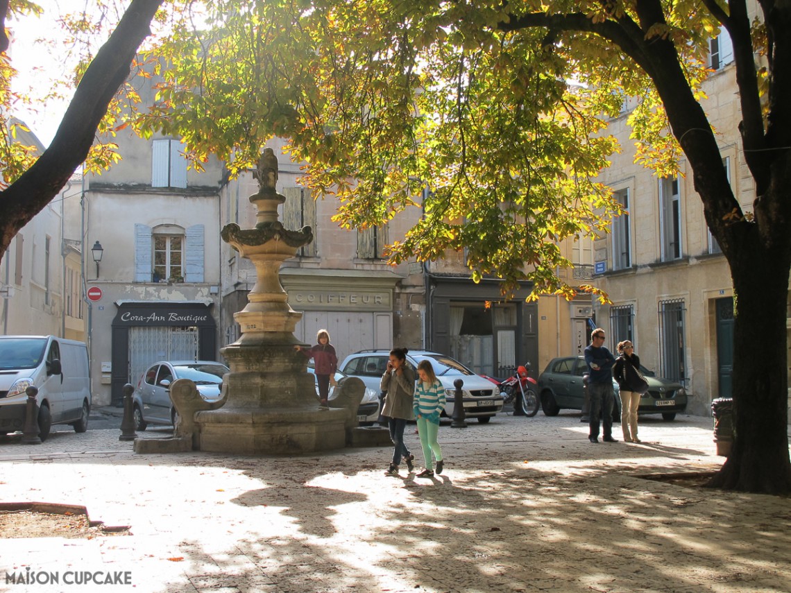 St Remy de Provence is packed with pretty squares and streets like this