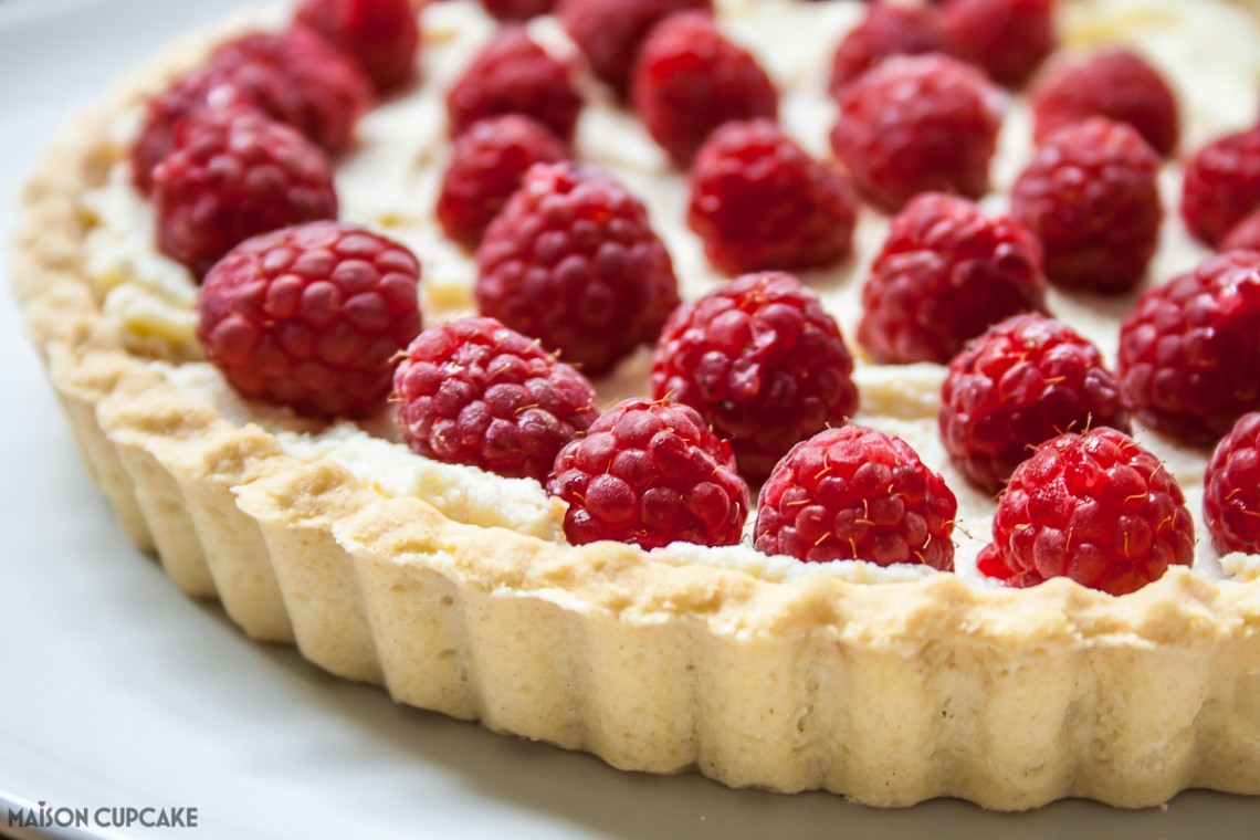 Cheats Raspberry Tart-5