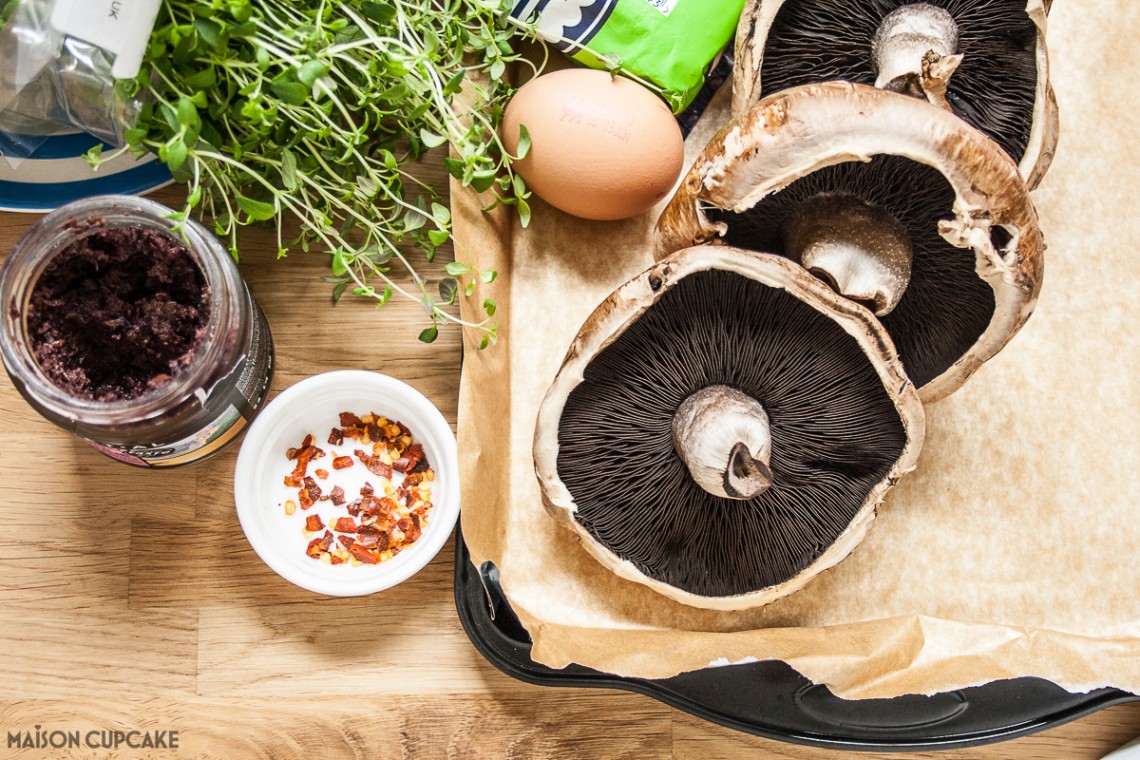 Portobello mushrooms