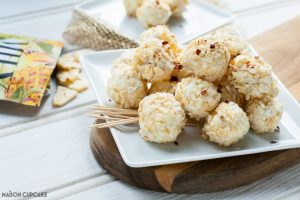 Cheese and Pineapple Sticks Posh Version for Christmas Parties