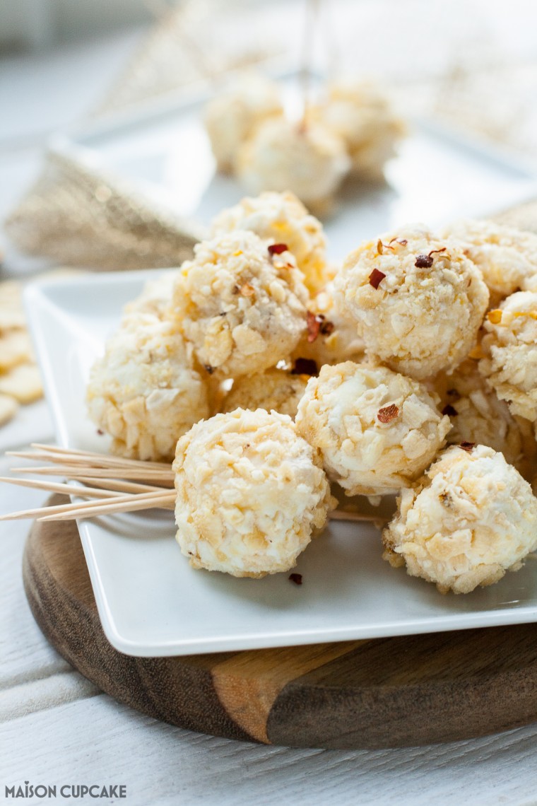 Cheese and Pineapple Sticks Posh Version for Christmas Parties