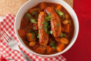 redmond-sausage-stew-5 Low Fat Sausage and Bean Casserole