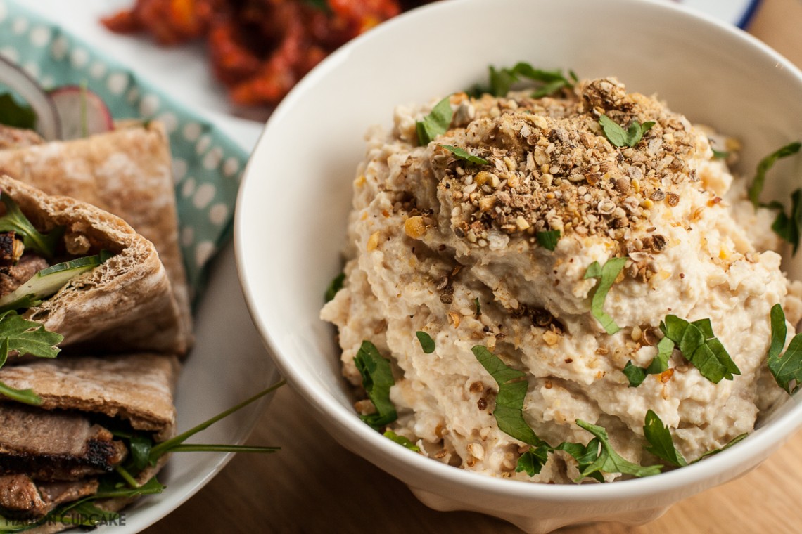 Hummus Made with Sheep Yogurt