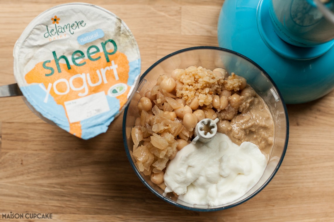 Sheep Yogurt hummus recipe
