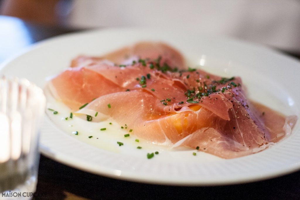 Côte Brasserie - London Barbican - Charentais Melon with Savoie Ham