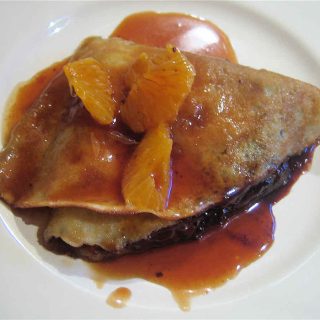 Chocolate Crepes Suzette