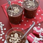 Chocolate Chestnut Puddings with Dates