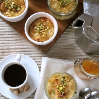 Breakfast Club Yogurt Dishes: Honey and Pistachio Gibanicas