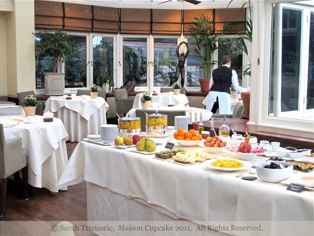 Breakfast at Le Manoir aux Quat' Saisons