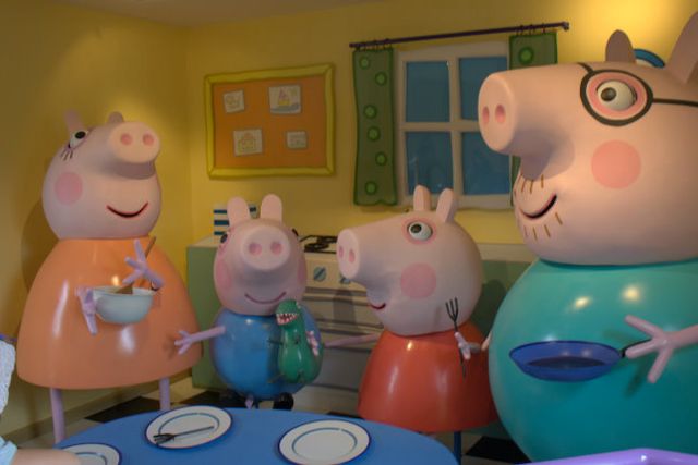 Peppa Pigs House in Peppa Pig World