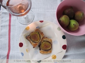 Mini fig galettes