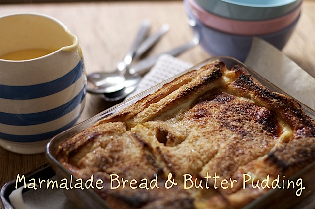 Recipe Marmalade Bread And Butter Pudding