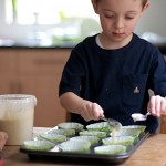 Ready Made Cake Batter REVIEW Children making cakes at MaisonCupcake.com