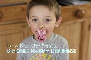 Easter bunny pops