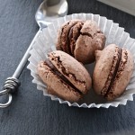 Chocolate Philadelphia Macarons