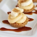 Mini Banoffee Cheesecakes