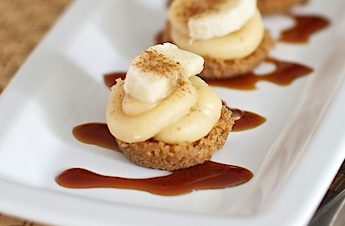 Mini Banoffee Cheesecakes