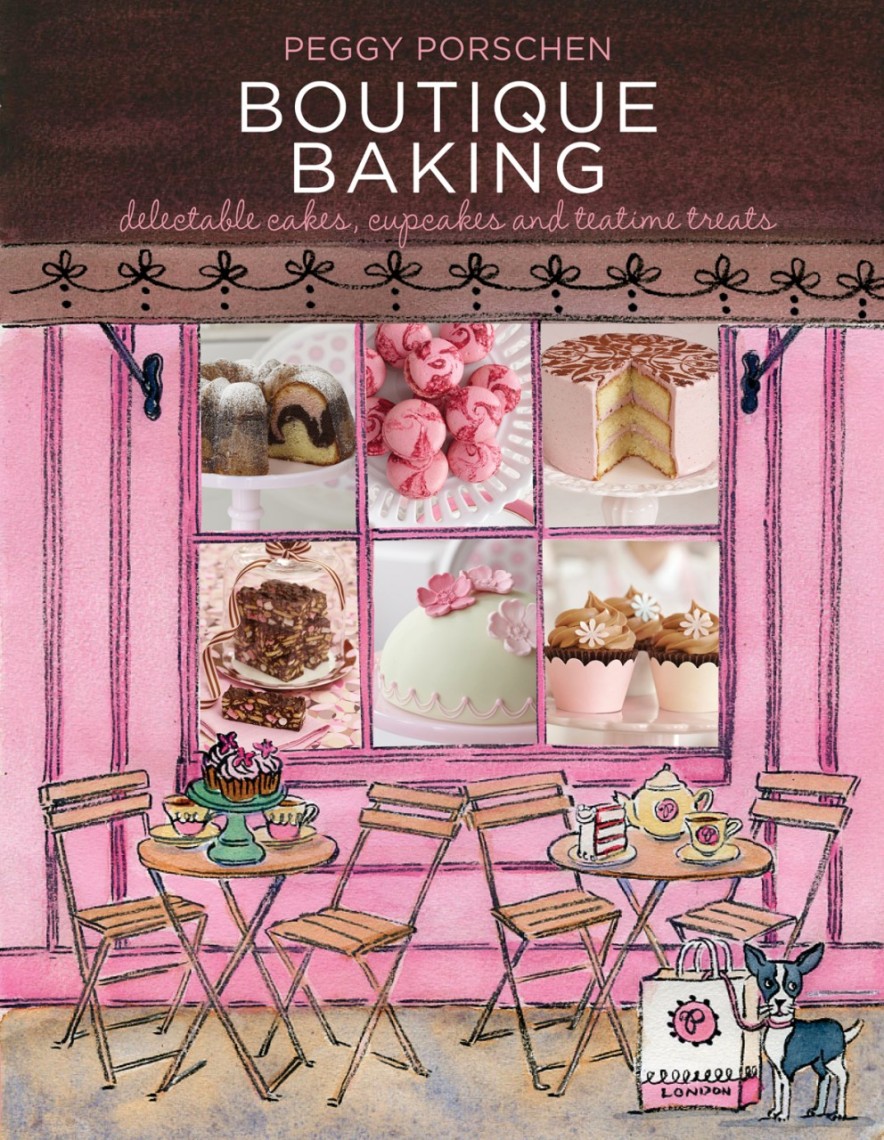 Boutique Baking By Peggy Porschen book cover Quadrille