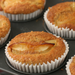 Caramelised Apple Muffin Close Up