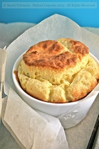 goats cheese souffle